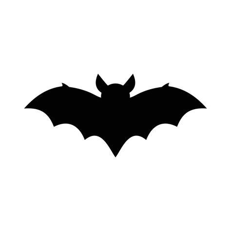 bat silhouette icon 6720667 Vector Art at Vecteezy