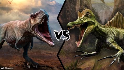 T-REX VS SPINOSAURUS - Who is the deadliest? - YouTube