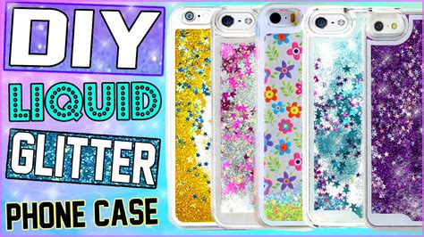 DIY Liquid Glitter iPhone Case! | Make Your Own Water F... | Doovi