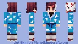 tanjiro Minecraft Skin