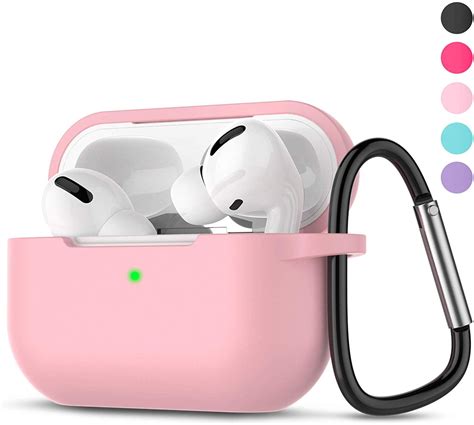 Tekcoo AirPods Pro Case Protective Portable Silicone Cover Skin Compatible with Apple Airpods ...