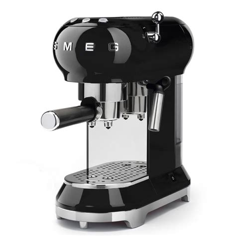 Buy Smeg Espresso Machine, 1 liters, Black ECF01 BLUS Online at ...