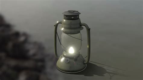 Old oil lamp #lowpolyadventure - Download Free 3D model by hopefuldesign [43f88fa] - Sketchfab