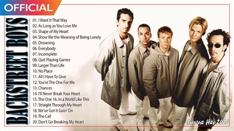 Backstreet Boys Best Hits Songs | Backstreet Boys Greatest Hits Full ...