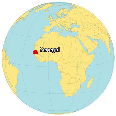 Where Is Senegal On The World Map