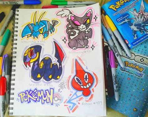 Pokemon drawing challenge #1 by DJ-Artz101 on DeviantArt