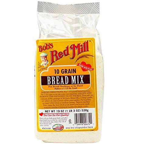 Bob's Red Mill 10 Grain Bread Mix, 19-ounce (Pack of 4) >>> Final call for this special discount ...