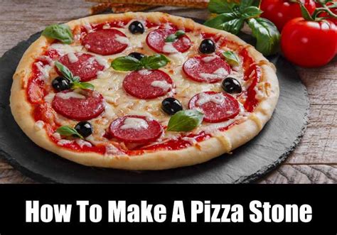 How To Make A Pizza Stone - DIY Alternatives | KitchenSanity