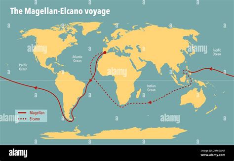 Ferdinand Magellan Route