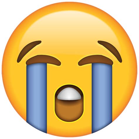 Download Loudly Crying Face Emoji | Emoji Island