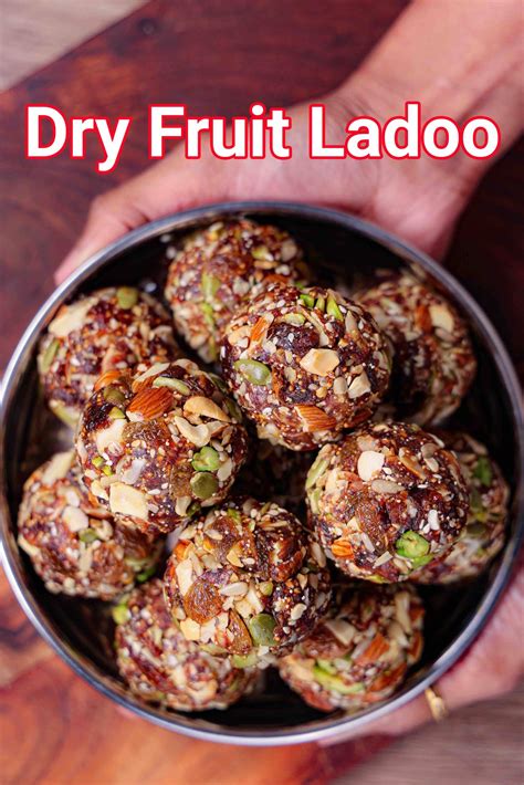 Dry Fruit Laddu Recipe | Healthy No Sugar Dry Fruits Ladoo