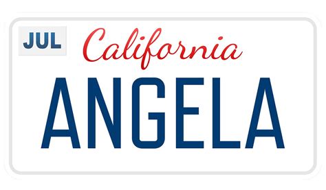 Blank California License Plate - Etsy