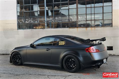 Zack's Matte Black Infiniti G35 Coupe | DTLA shoot I did for… | Flickr