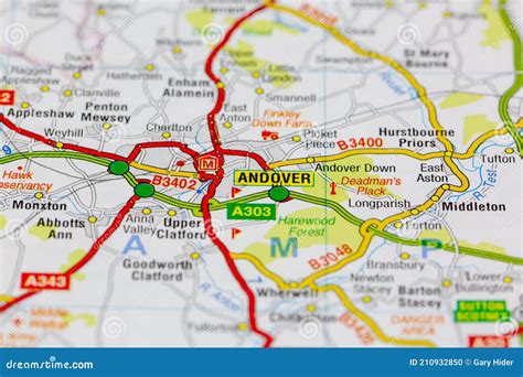 02-18-2021 Portsmouth, Hampshire, UK Andover and Surrounding Areas ...