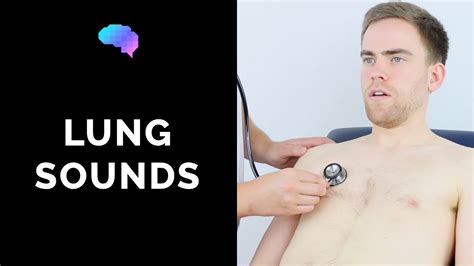 Lung sounds (respiratory auscultation sounds) | UKMLA | CPSA - YouTube