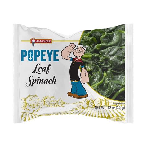 Hanover Foods | Popeye Spinach a premium product at affordable prices.