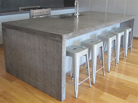 Polished Concrete Benchtops: A Guide to DIY Concrete Countertops | Architecture & Design ...