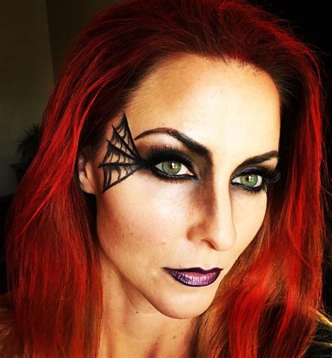 22 Spiderweb Makeup Looks That Will Turn Heads on Halloween | Halloween eye makeup, Halloween ...