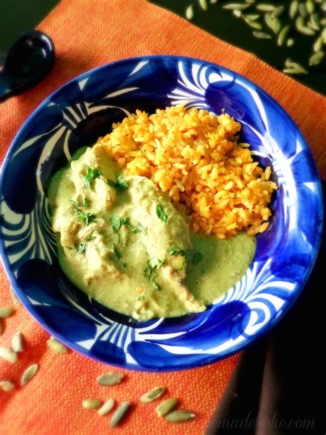 Chicken Pipián Verde #WeekdaySupper - La Cocina de Leslie