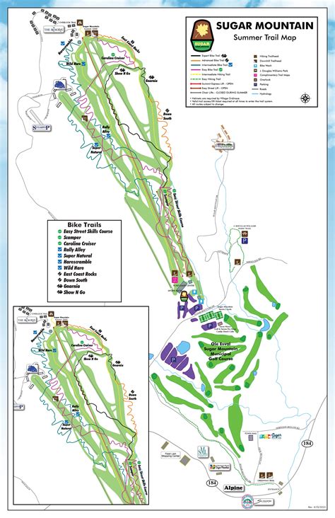 Summer Trail Map – Sugar Mountain Resort