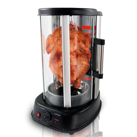 NutriChef Countertop Vertical Rotating Oven - Rotisserie Shawarma ...