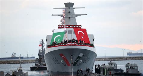 Turkiye launches PNS Khaibar corvette for Pakistan Navy under MILGEM Project | IRIA News