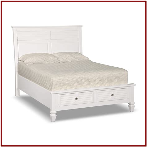 White Bed Frame With Headboard Queen - Bedroom : Home Decorating Ideas ...