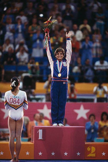 Mary Lou Retton 1984 Pictures and Photos - Getty Images | Mary lou retton, Gymnastics, 1984 ...