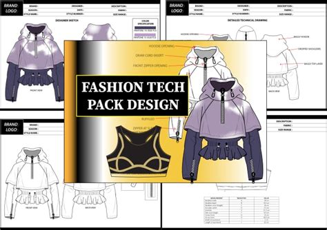 Create complete fashion tech pack designs by Hansinimahan198 | Fiverr