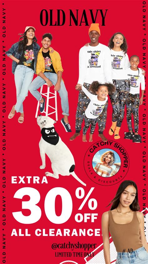 Old Navy Clearance Sale - Extra 30% Off Today Only | Catchy Shopper