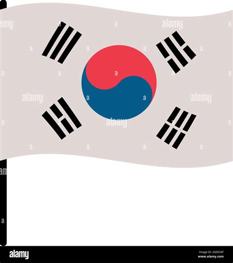 korean flag design Stock Vector Image & Art - Alamy