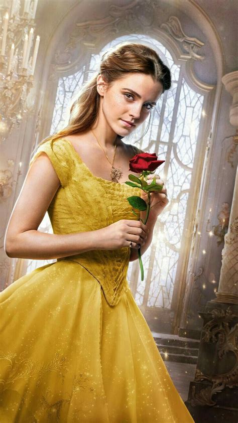 Emma Watson in Belle's Yellow Dress