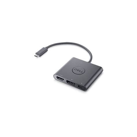 Dell Hub USB C 3.2 - USB C / Displayport / HDMI (Preto) - DBQAUANBC070 ...