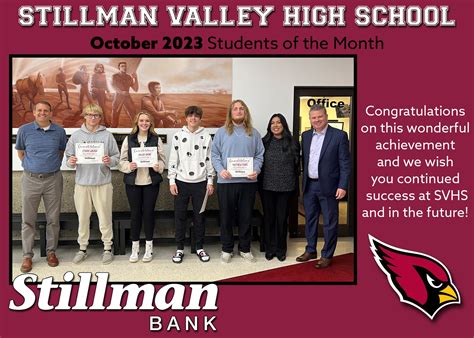 Stillman Bank - Congratulations to the Stillman Valley...