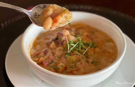 Great Northern Bean Soup with Ham Recipe | Bren Haas