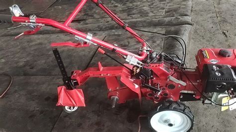 Gearbox Mini Hand Walking Tractor Rotary Weeder Plough For Power Tiller Kamco - Buy Plough For ...