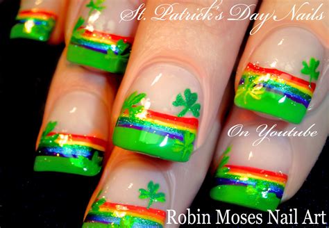 Nail Art by Robin Moses: St. Patrick's Day Nail Art 2016 "st. paddys nails" "st. patricks nails ...