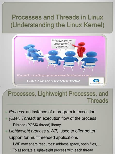 Process and Threads - Linux PPT | Thread (Computing) | Linux