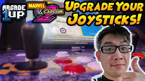 Easy Sanwa Joystick Installation Tutorial - Arcade1Up Marvel vs Capcom 2 | MvC2 - YouTube