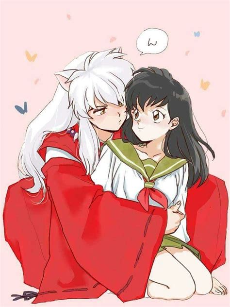 InuYasha and Kagome | Romantic anime, Anime, Inuyasha fan art