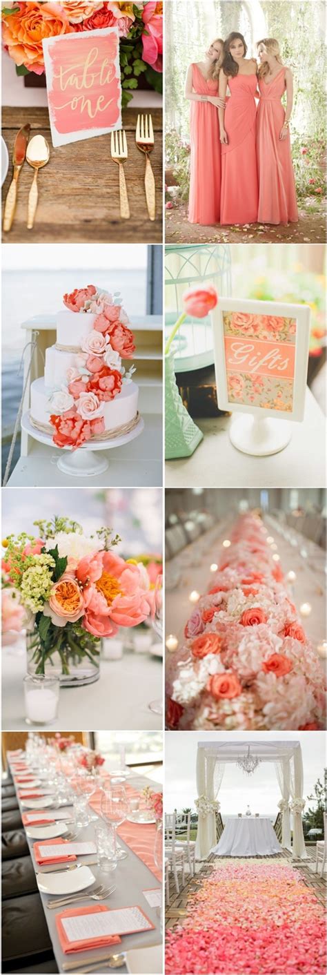 45+ Coral Wedding Color Ideas You Don’t Want to Overlook