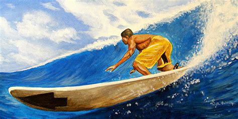 Riding the Wave Painting by Al Molina - Fine Art America