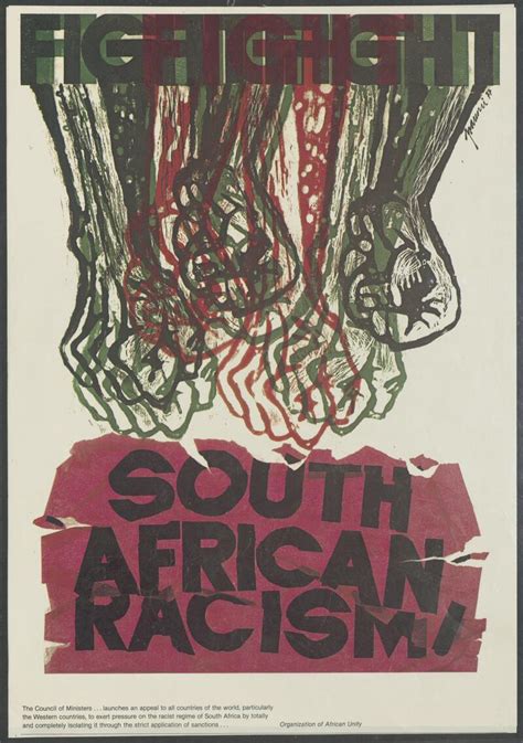 Anti-Apartheid Poster Collection · African Ephemera Collection