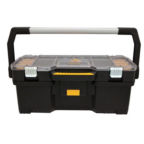 DEWALT 24 in. 2-in-1 Tote with Removable Small Parts Organizer-DWST24075 - The Home Depot