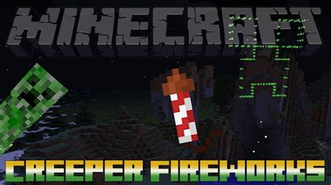 Minecraft Firework Recipe Creeper | Deporecipe.co