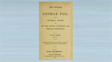 The Journal of George Fox — Smudgy Guide