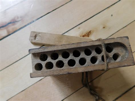 Small Wooden Detonator Box