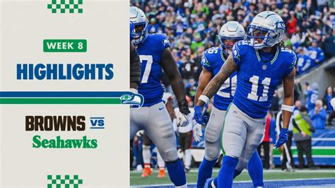 2023 Week 8 Seahawks vs. Browns Game Highlights