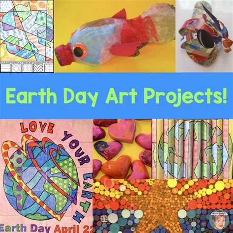 Earth Day Art Projects - Roundup | Art With Jenny K.