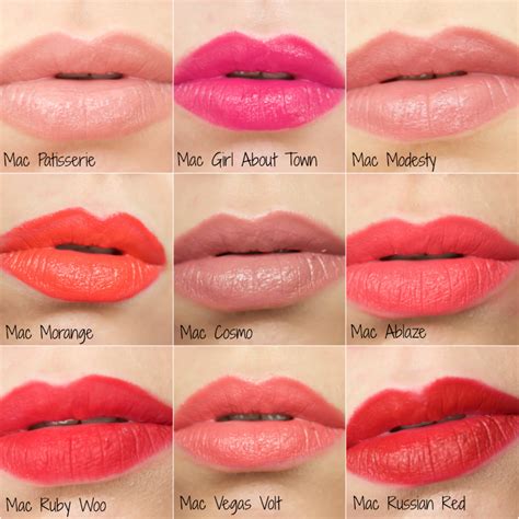 Mac Lipstick Collection and Swatches - Your Beauty